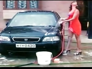 Nahm eine Prostituierte und brachten Sie zu Anfang in das sehen pornofilme Natur