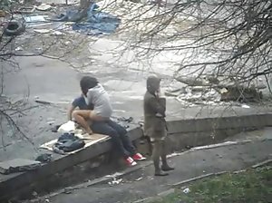 Private video Russischen Studenten, das ist eine Gruppe von Kostenlose ponos Wunde